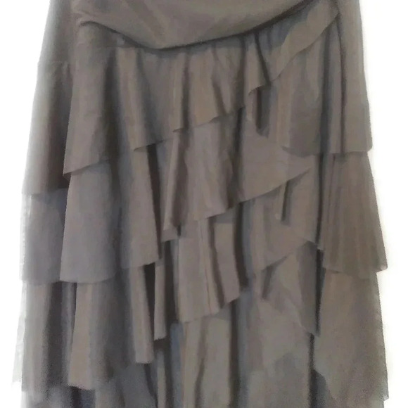 London Times Black Layered Dress - Picture 3 of 7